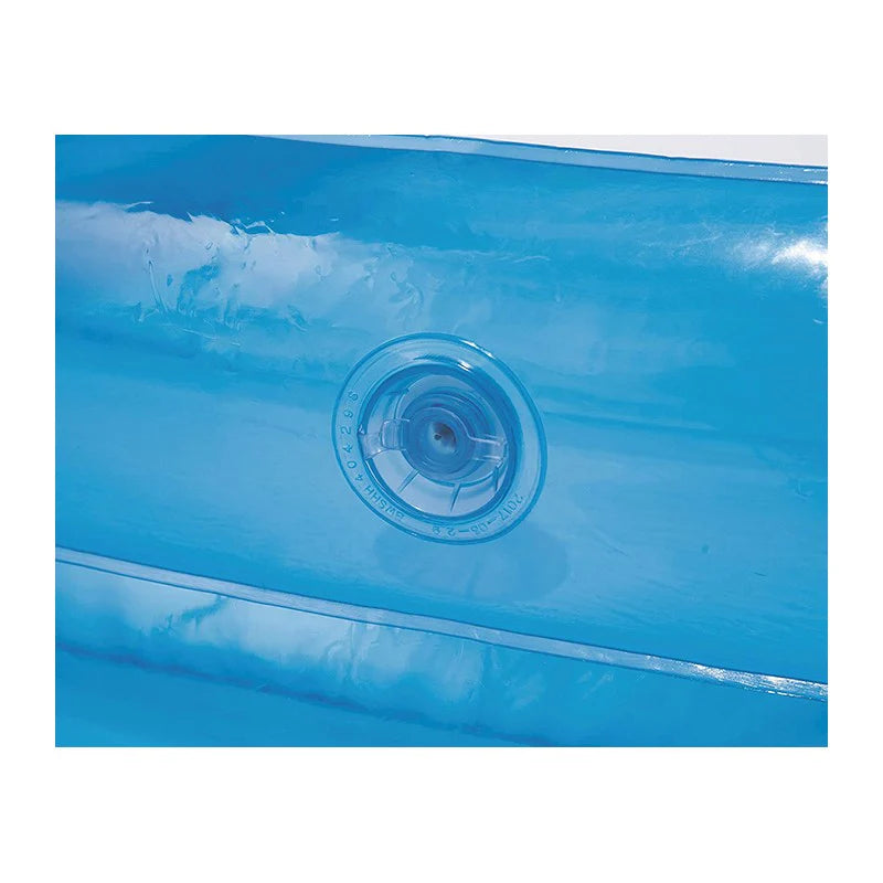 Piscina azul con borde blanco – capacidad 400 litros