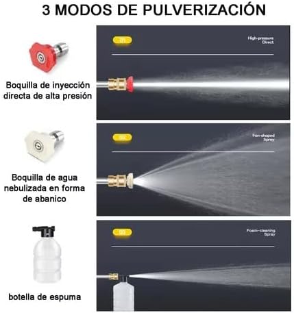 Pistola de agua a presión camper