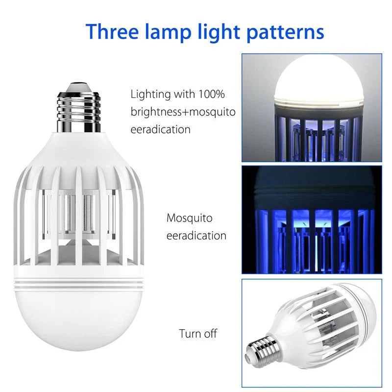Lámpara LED repelente de mosquitos para exteriores