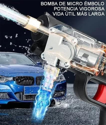 Hidrolavadora portátil con batería recargable de 10000mAh